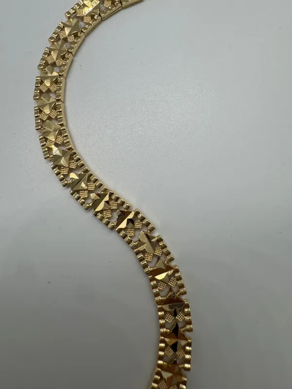 Gold Anklet made by House of Charmz & More