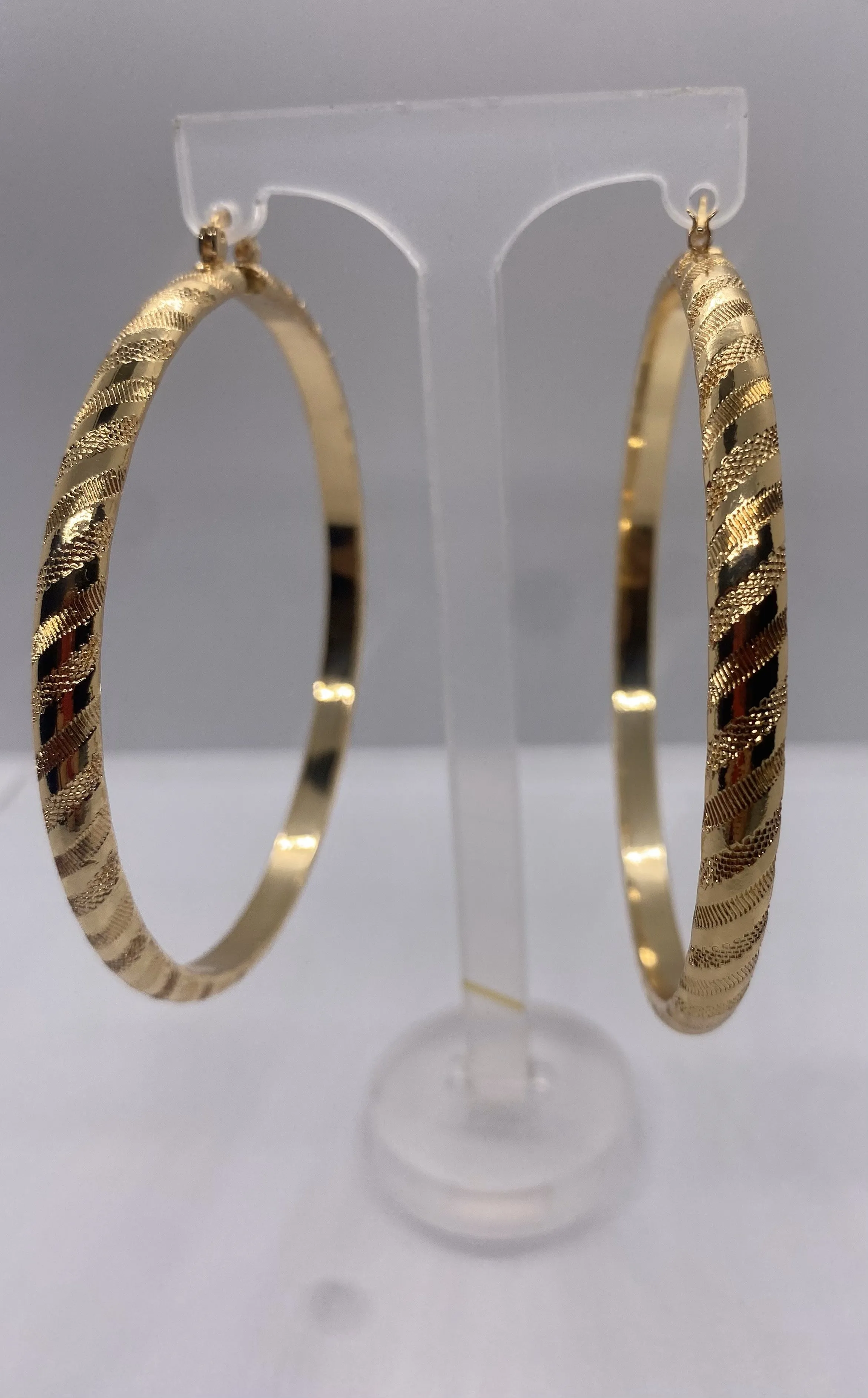 LARGE STAINLESS STEEL HOOPS sold by House of Charmz & More