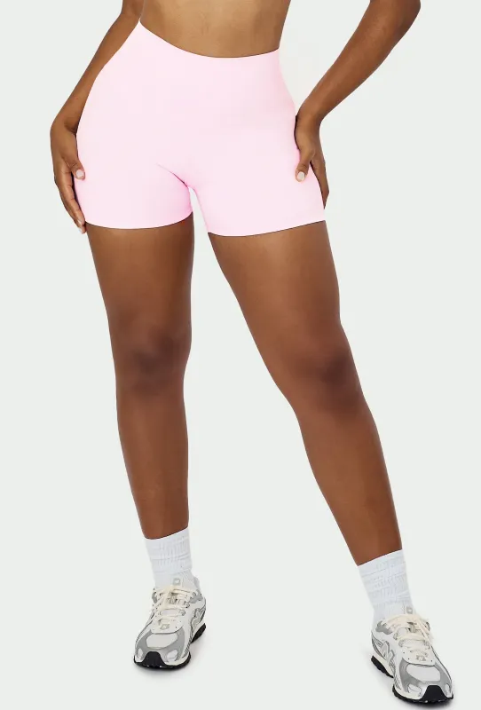 Essential 4" Biker Shorts - Ballet Pink sold by Matte Collection