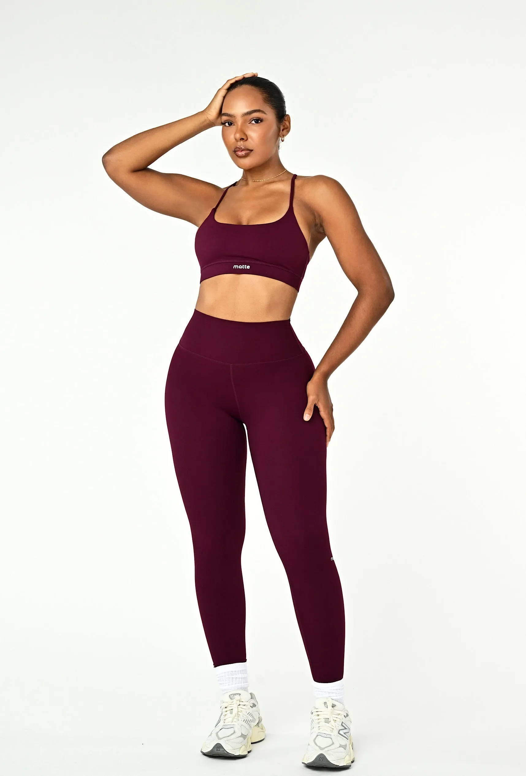 Aerolux Bra - Burgundy sold by Matte Collection product image thumbnail 3