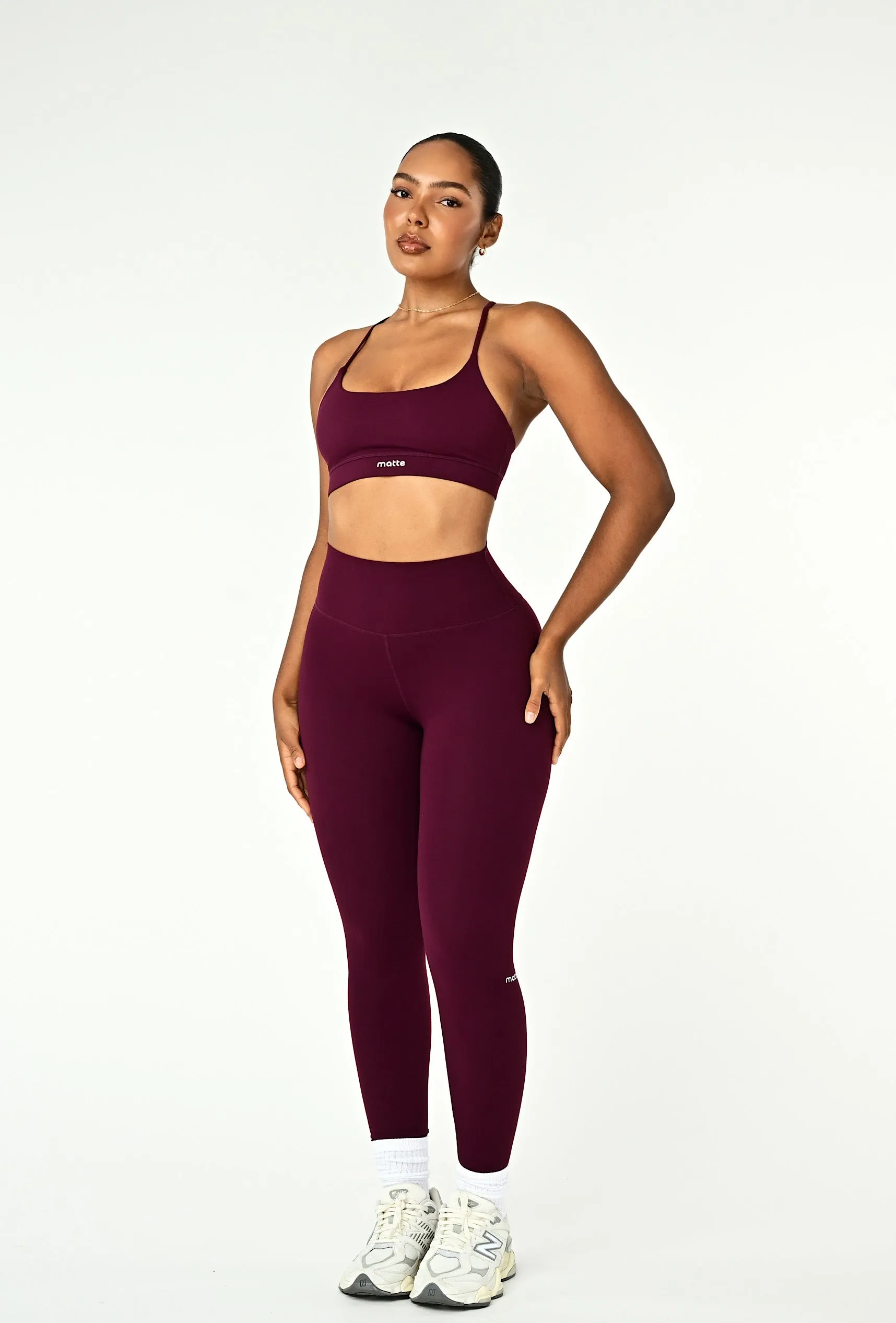 Aerolux Bra - Burgundy sold by Matte Collection product image thumbnail 2