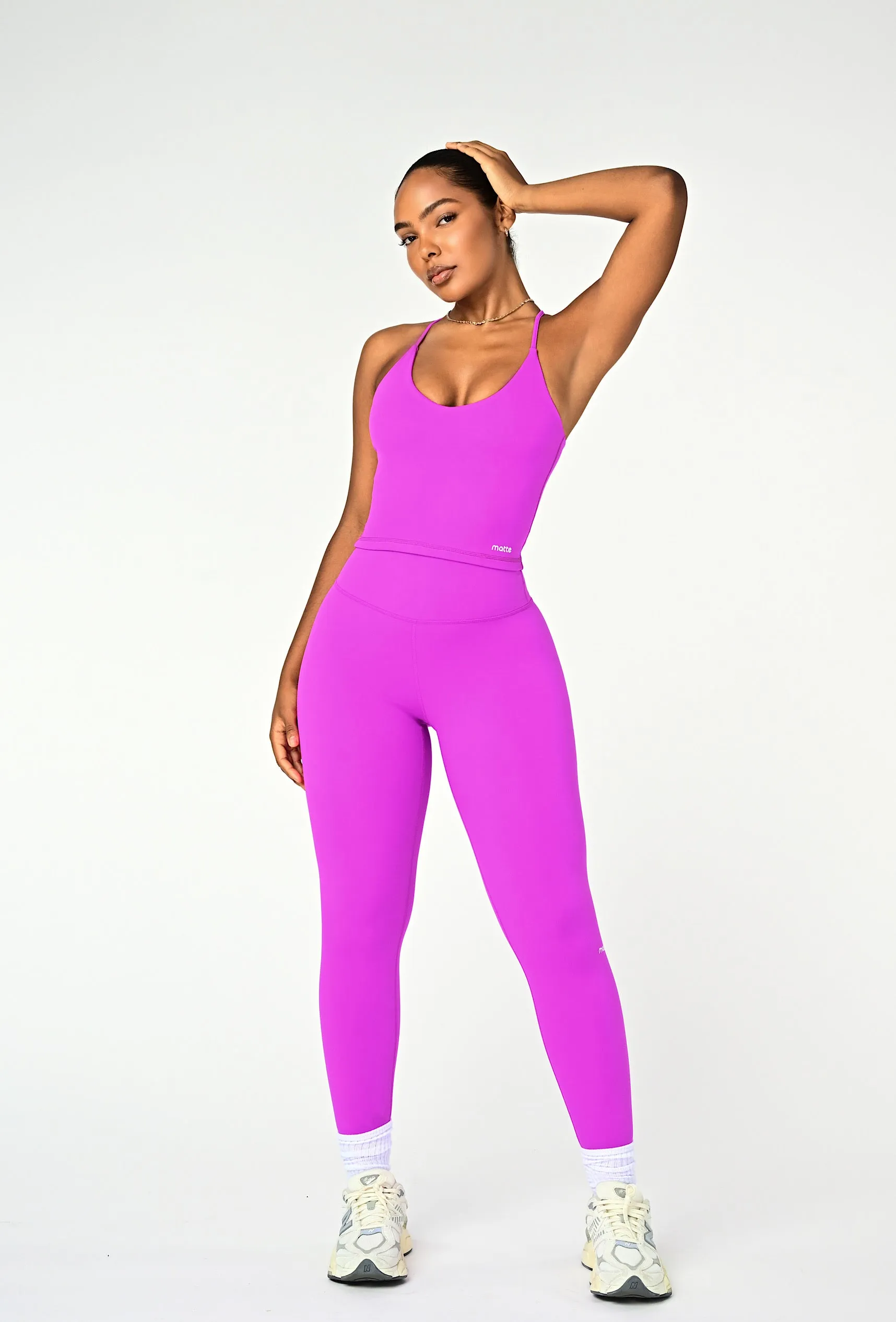 Bareform Double Layer Tank - Dragonfruit sold by Matte Collection product image thumbnail 3