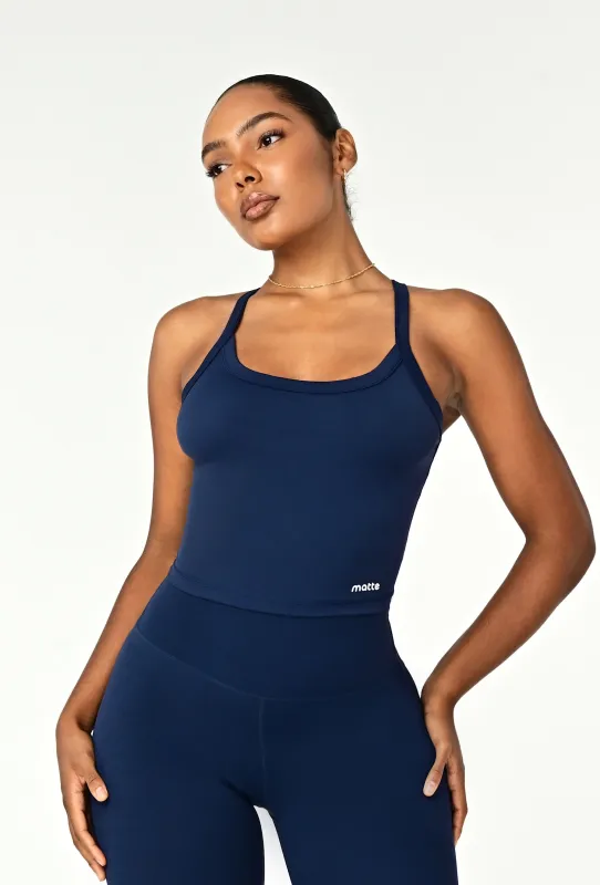 Crossflow Tank - Navy sold by Matte Collection