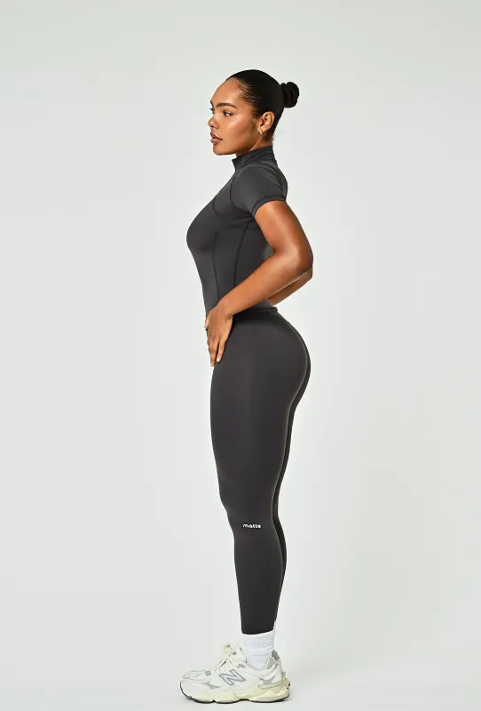 Essential Legging - Slate Gray sold by Matte Collection
