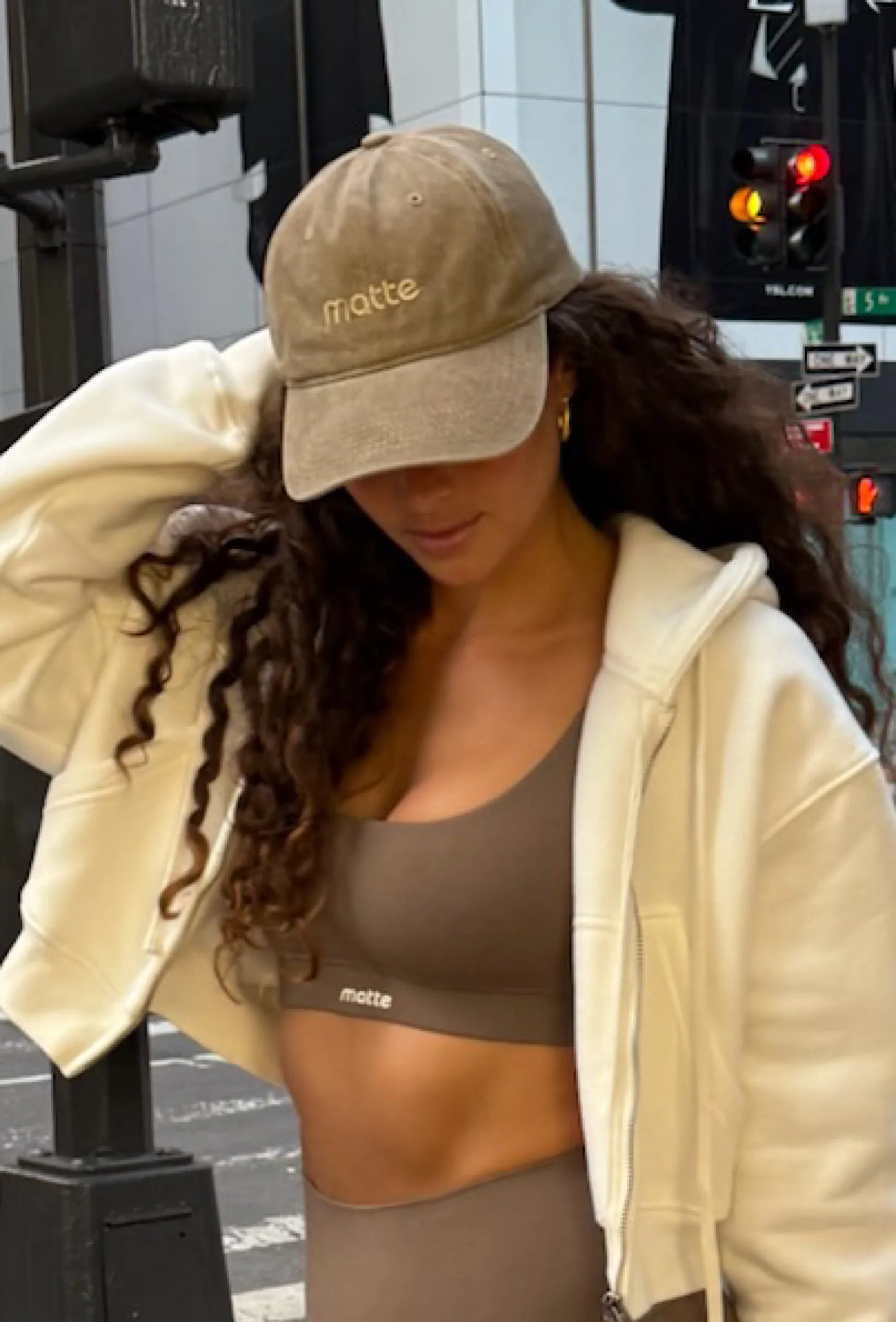 Essential Denim Cap - Sand sold by Matte Collection