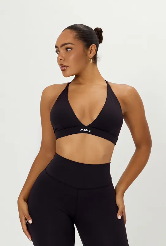 Softsculpt Triangle Bra - Black sold by Matte Collection