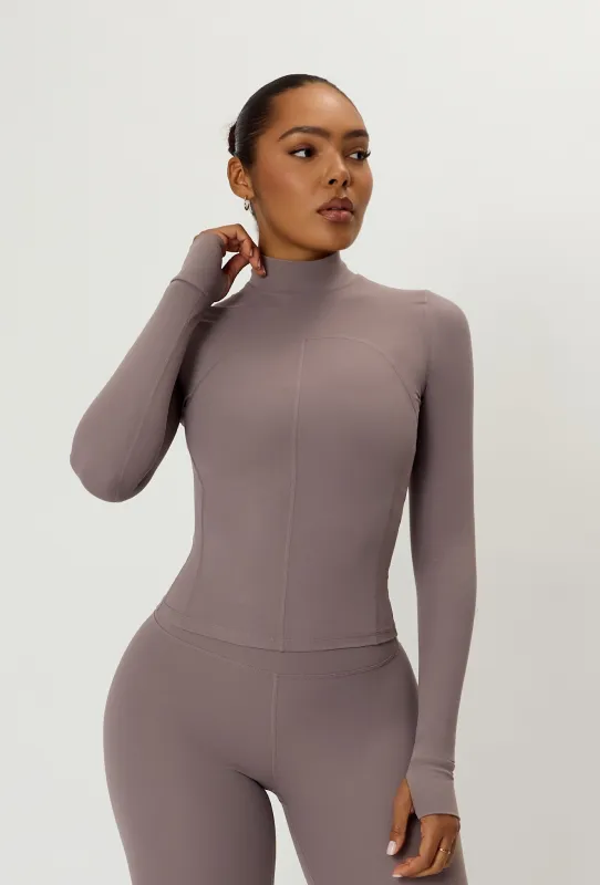 Contour Long Sleeve - Taupe made by Matte Collection