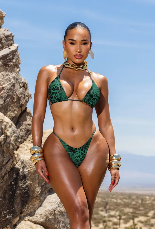 Yannis Bikini - Jade Snake sold by Matte Collection