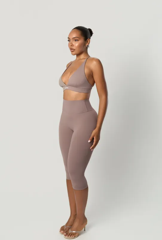 Capri Essential Legging - Taupe made by Matte Collection