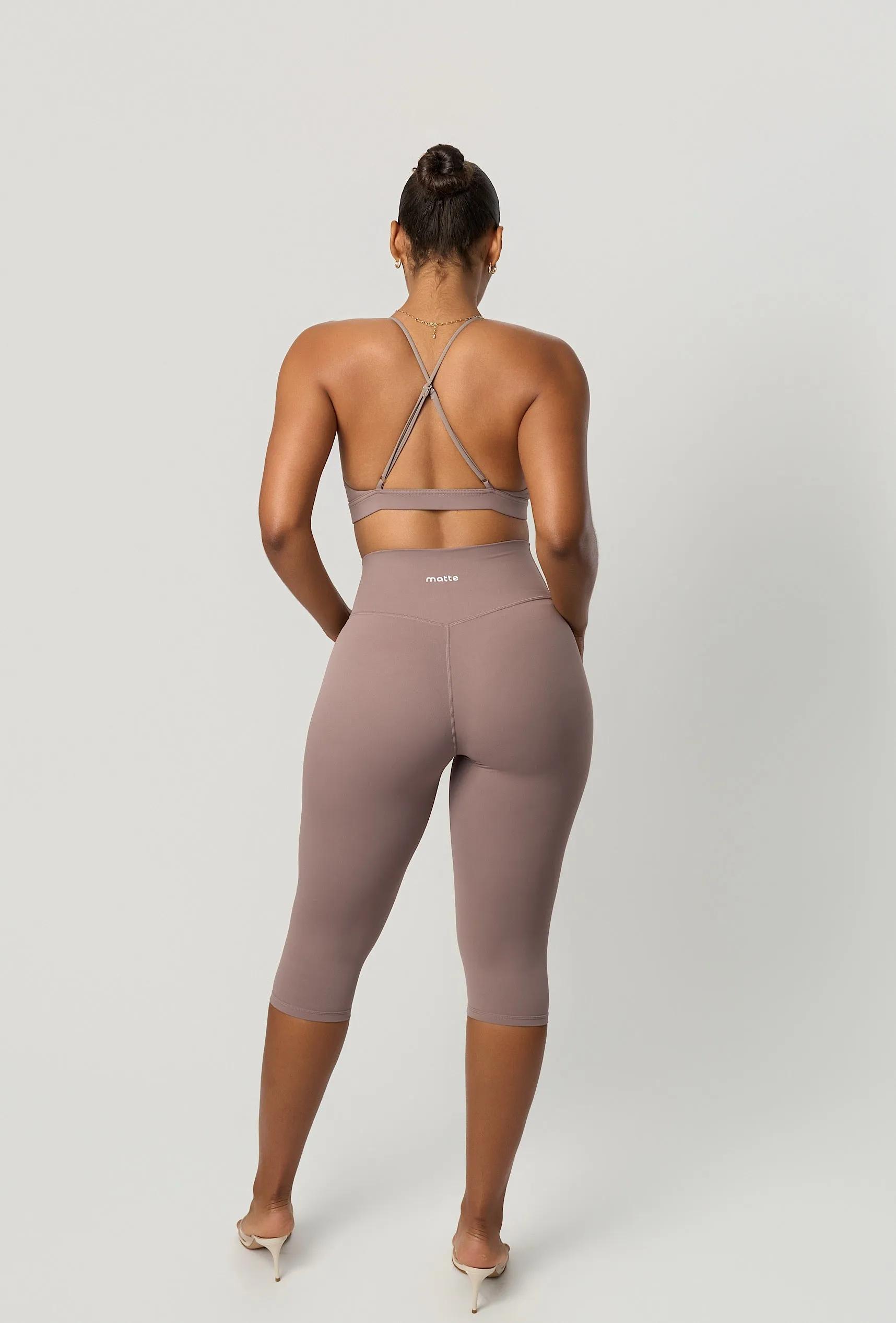Capri Essential Legging - Taupe sold by Matte Collection product image thumbnail 3