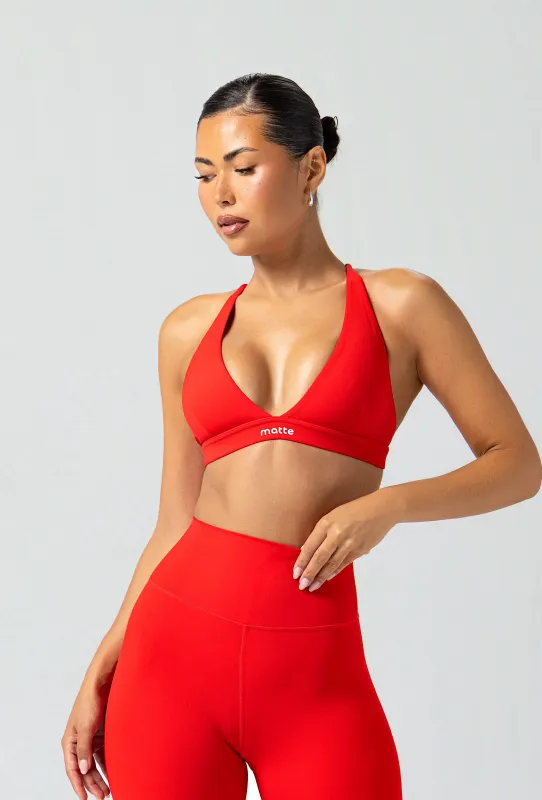 Softsculpt Triangle Bra - Maraschino made by Matte Collection