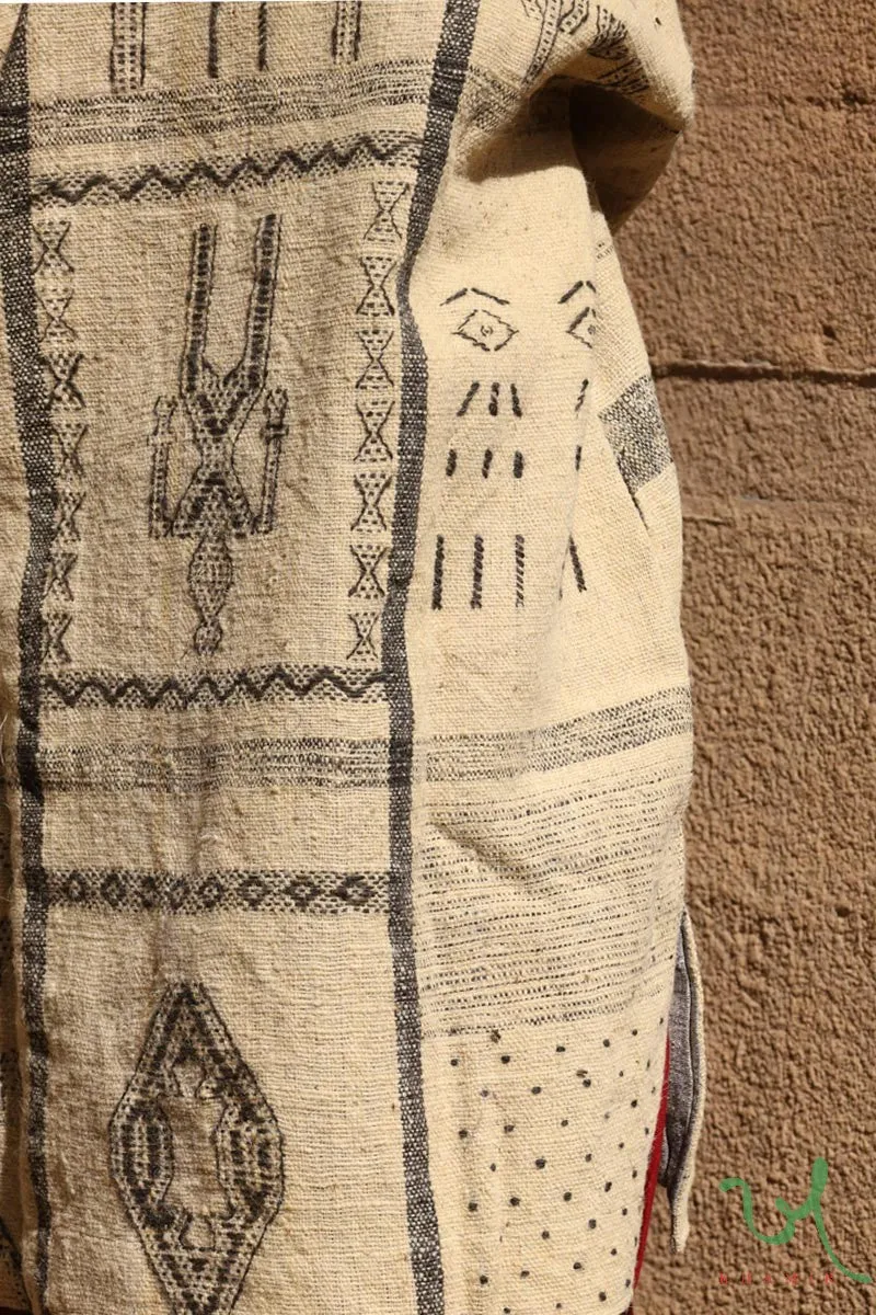 Oversize Handwoven Wool Designer Jacket sold by Khamir product image thumbnail 5