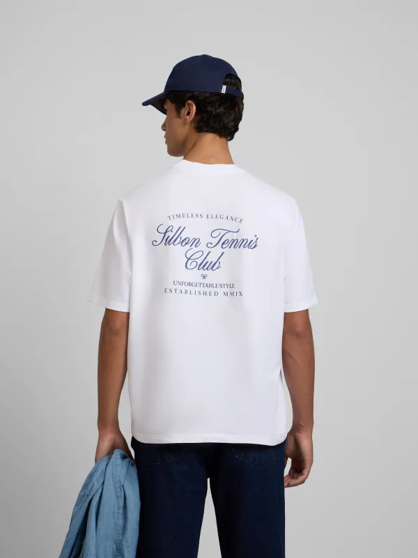 Special fit timeless elegance white T-shirt sold by Silbon