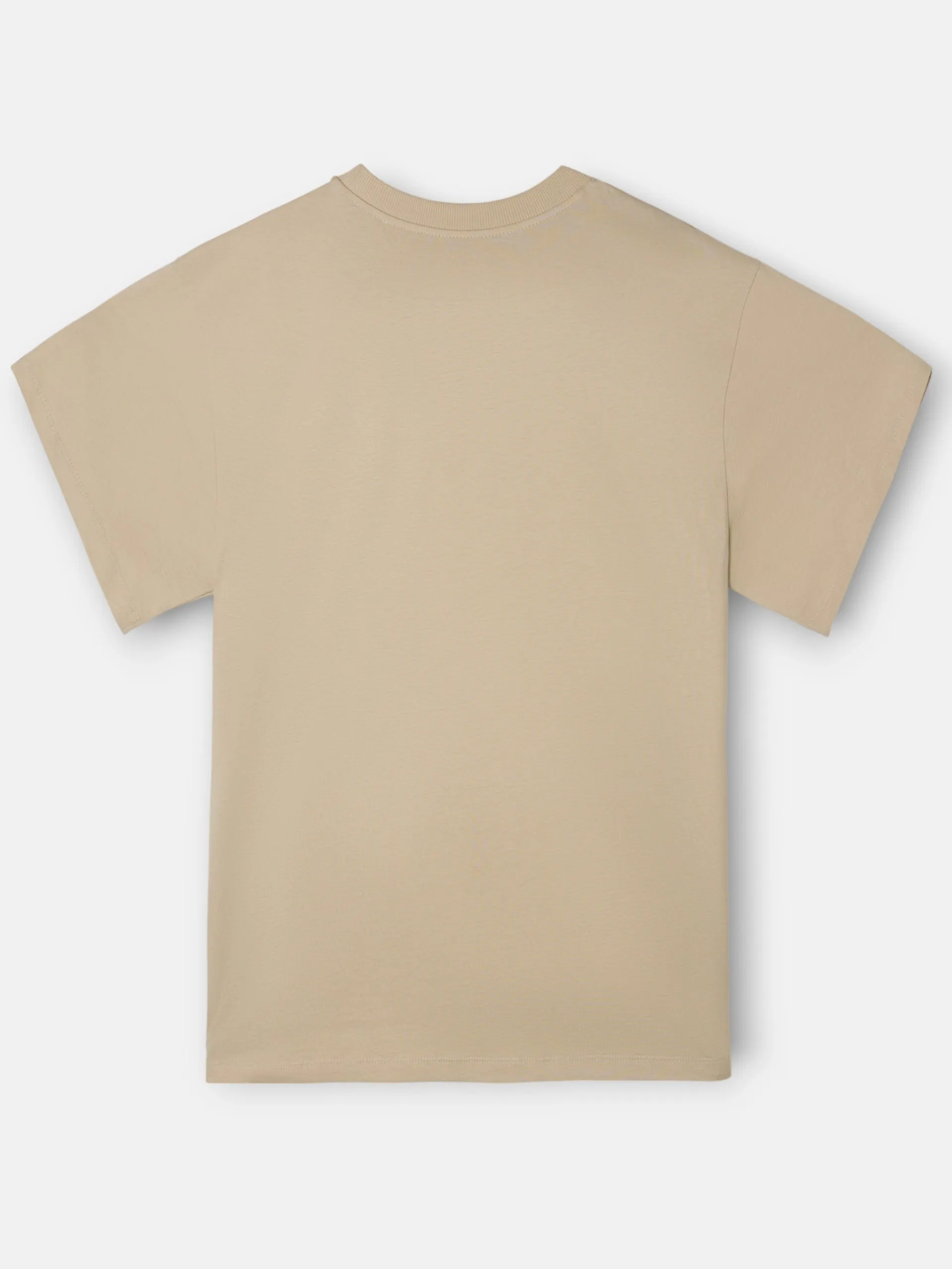 Relaxed fit leisure sand t-shirt sold by Silbon product image thumbnail 3