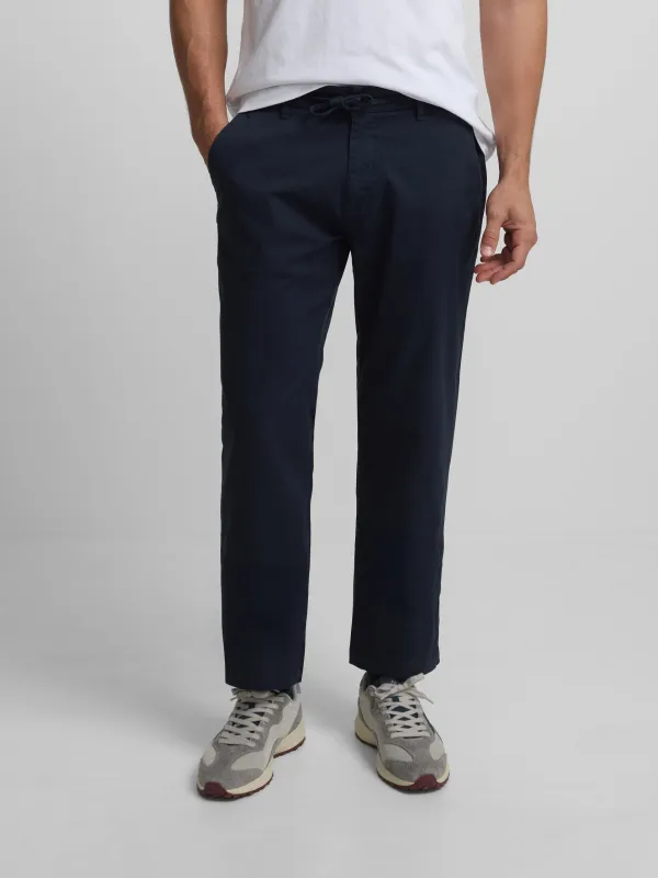 Navy blue casual jogger sport pants sold by Silbon