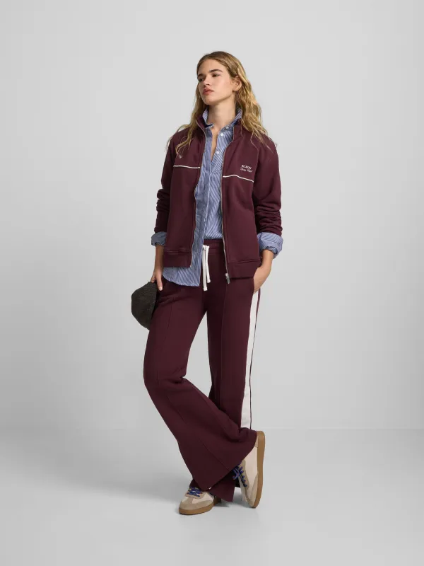 Silbon woman maroon track pants sold by Silbon