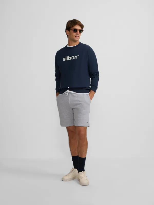 Grey sports Bermuda shorts sold by Silbon