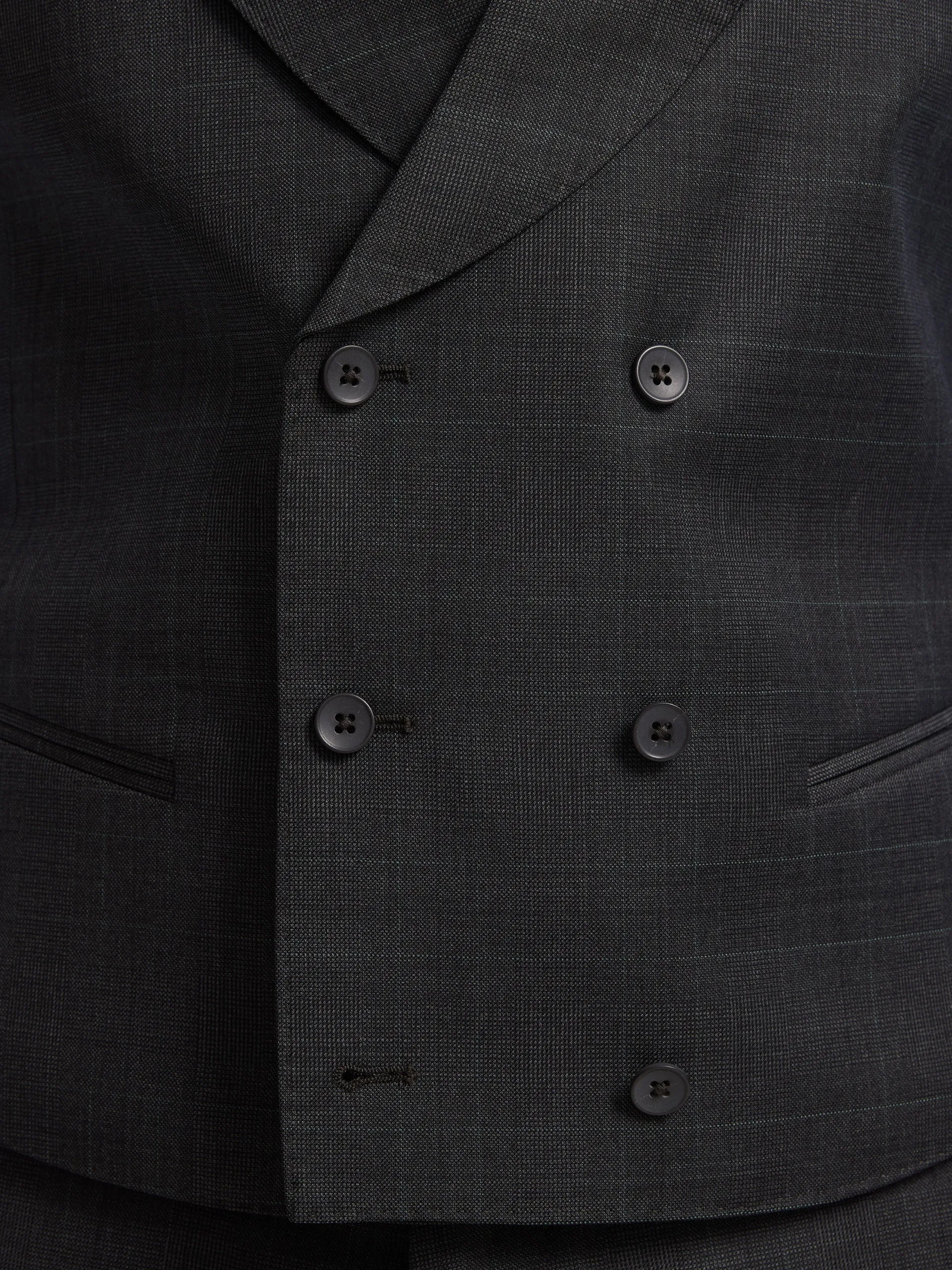 Grey Welsh morning suit vest sold by Silbon product image thumbnail 2