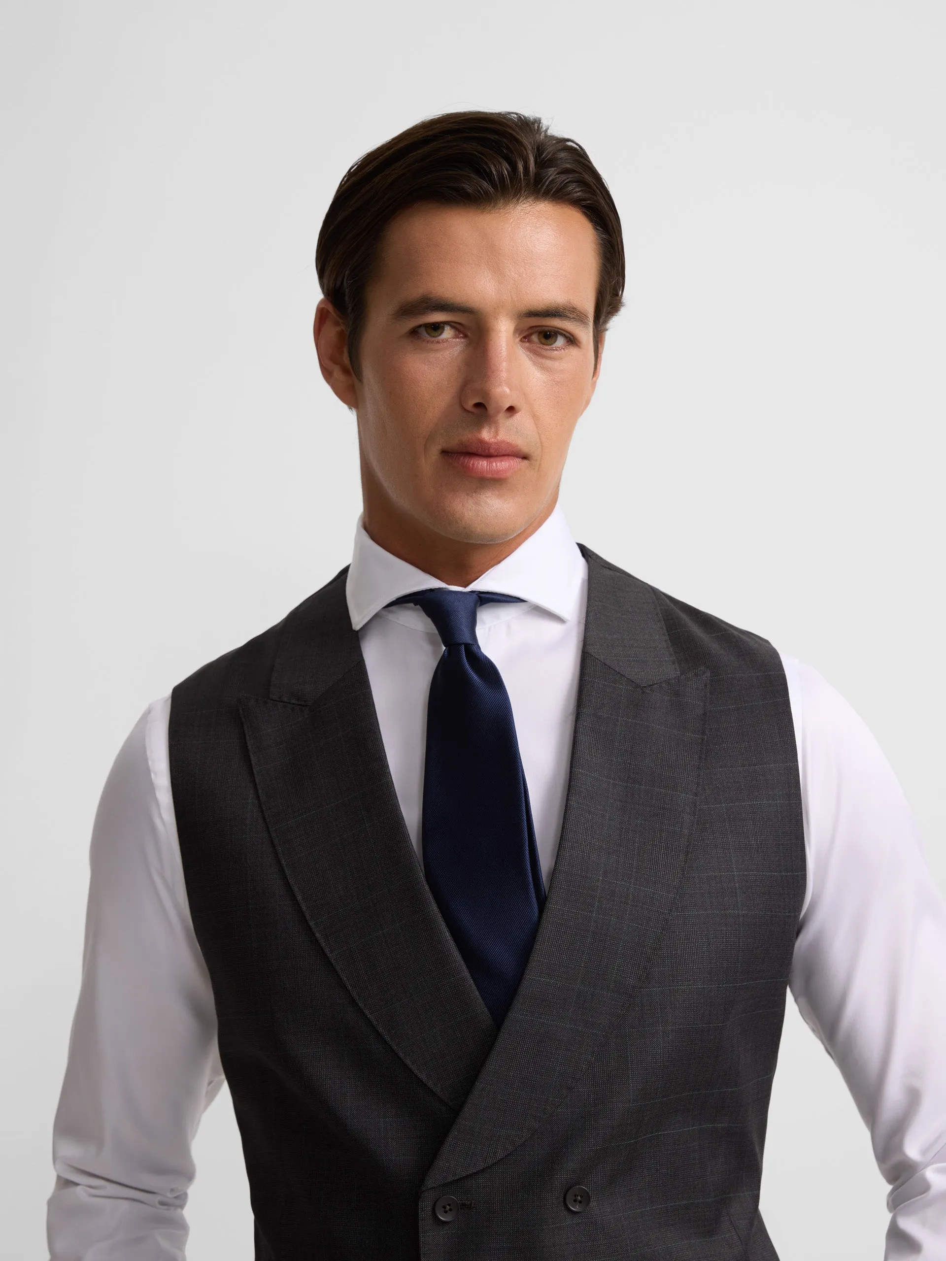 Grey Welsh morning suit vest sold by Silbon product image thumbnail 3
