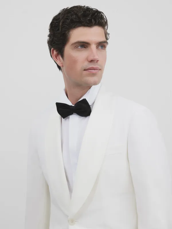 White Silbon tuxedo jacket made by Silbon