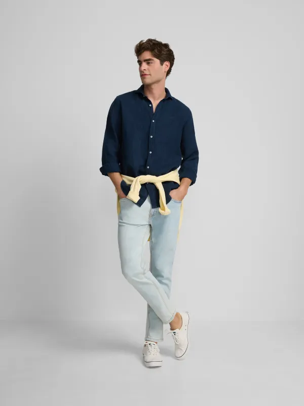 Light blue jeans sport pants sold by Silbon