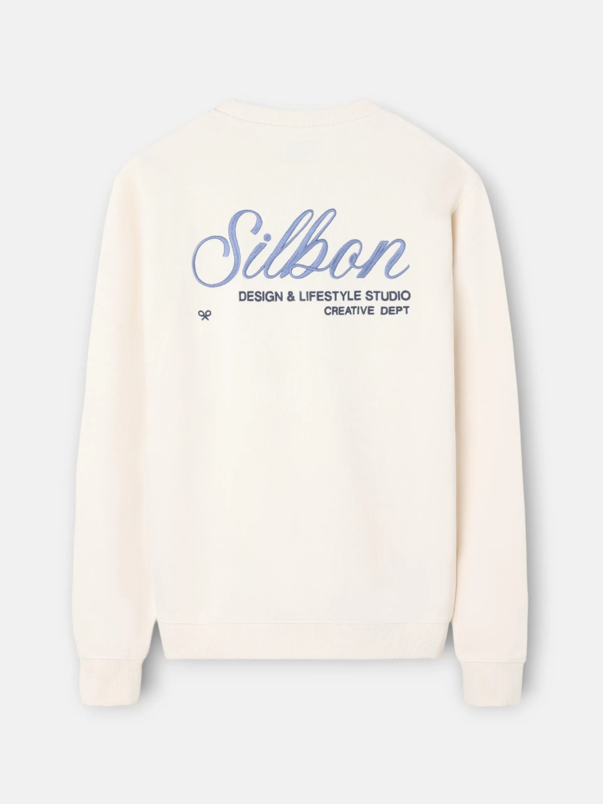 Creative Dept Cream Sweatshirt sold by Silbon