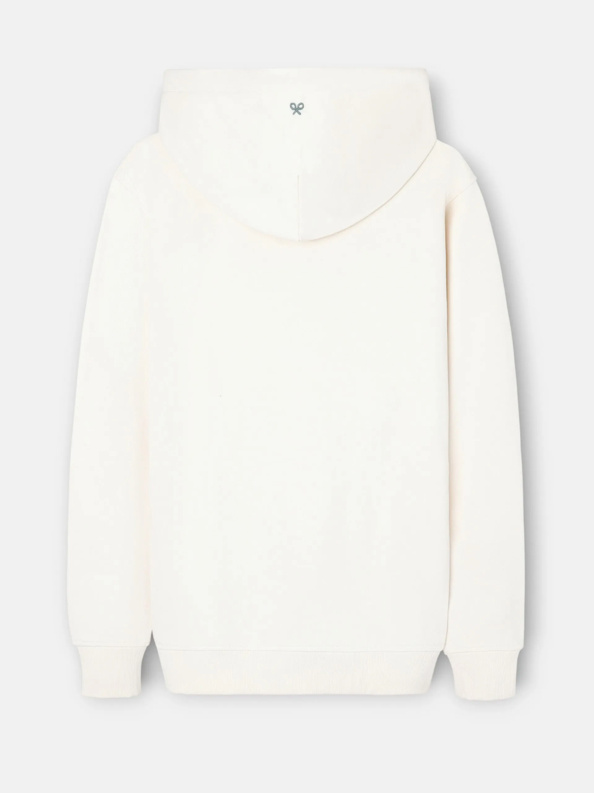 Cream nomad hoodie sold by Silbon product image thumbnail 3
