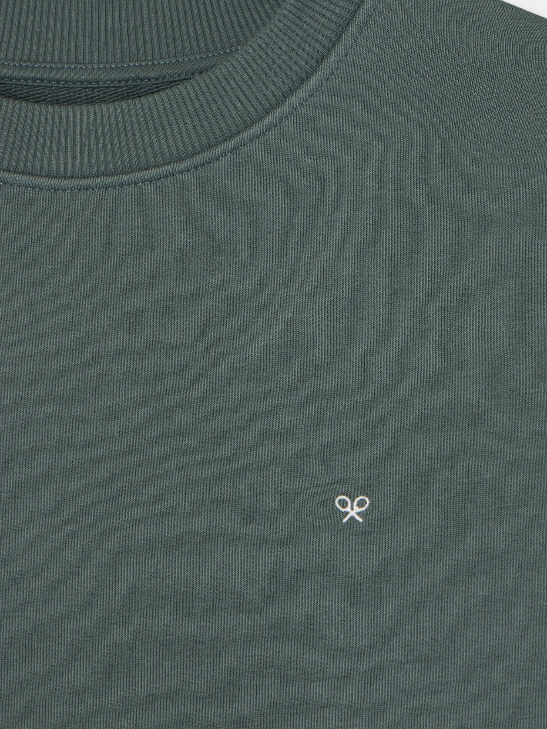 Silbon Classics dark green sweatshirt sold by Silbon product image thumbnail 2