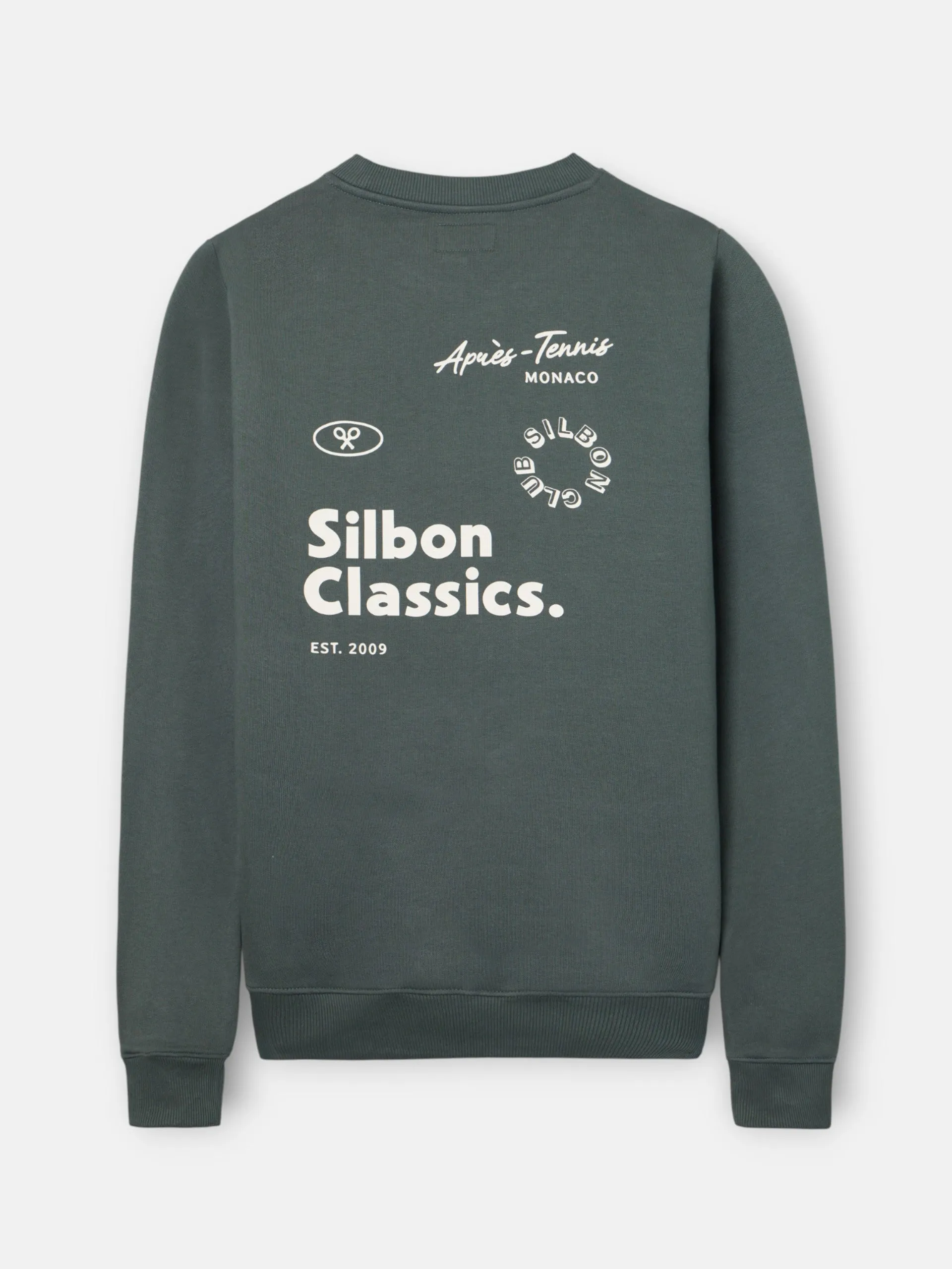 Silbon Classics dark green sweatshirt sold by Silbon