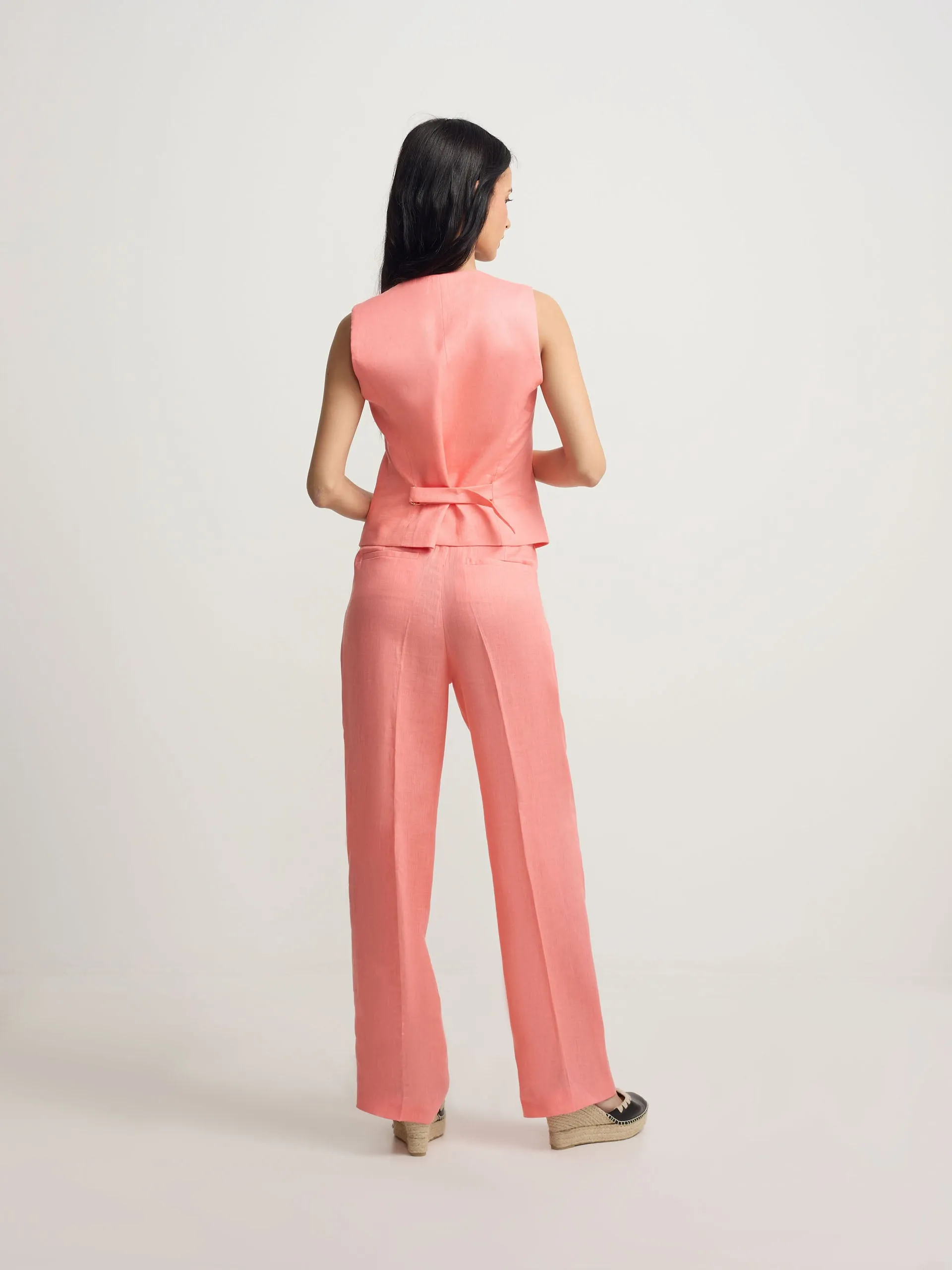 Classic coral vest sold by Silbon product image thumbnail 4