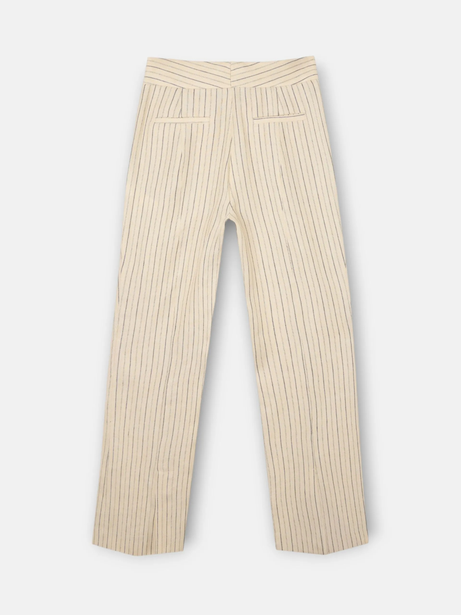 Raw pants with blue stripes sold by Silbon product image thumbnail 3