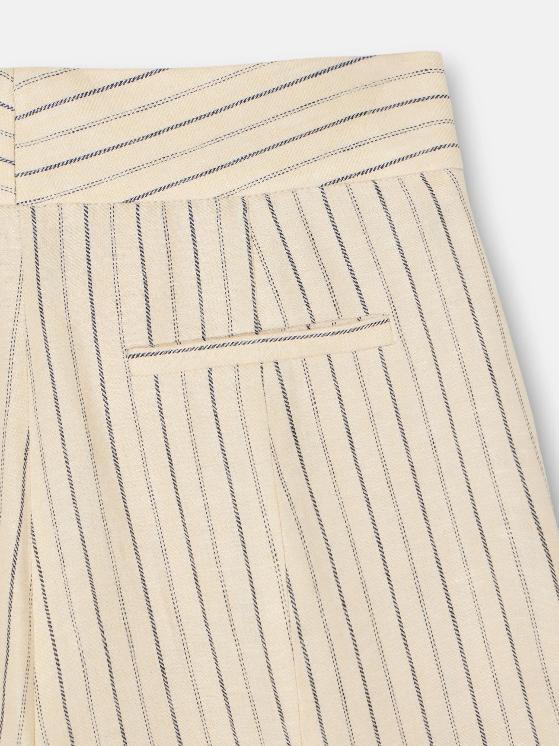 Raw pants with blue stripes sold by Silbon product image thumbnail 4