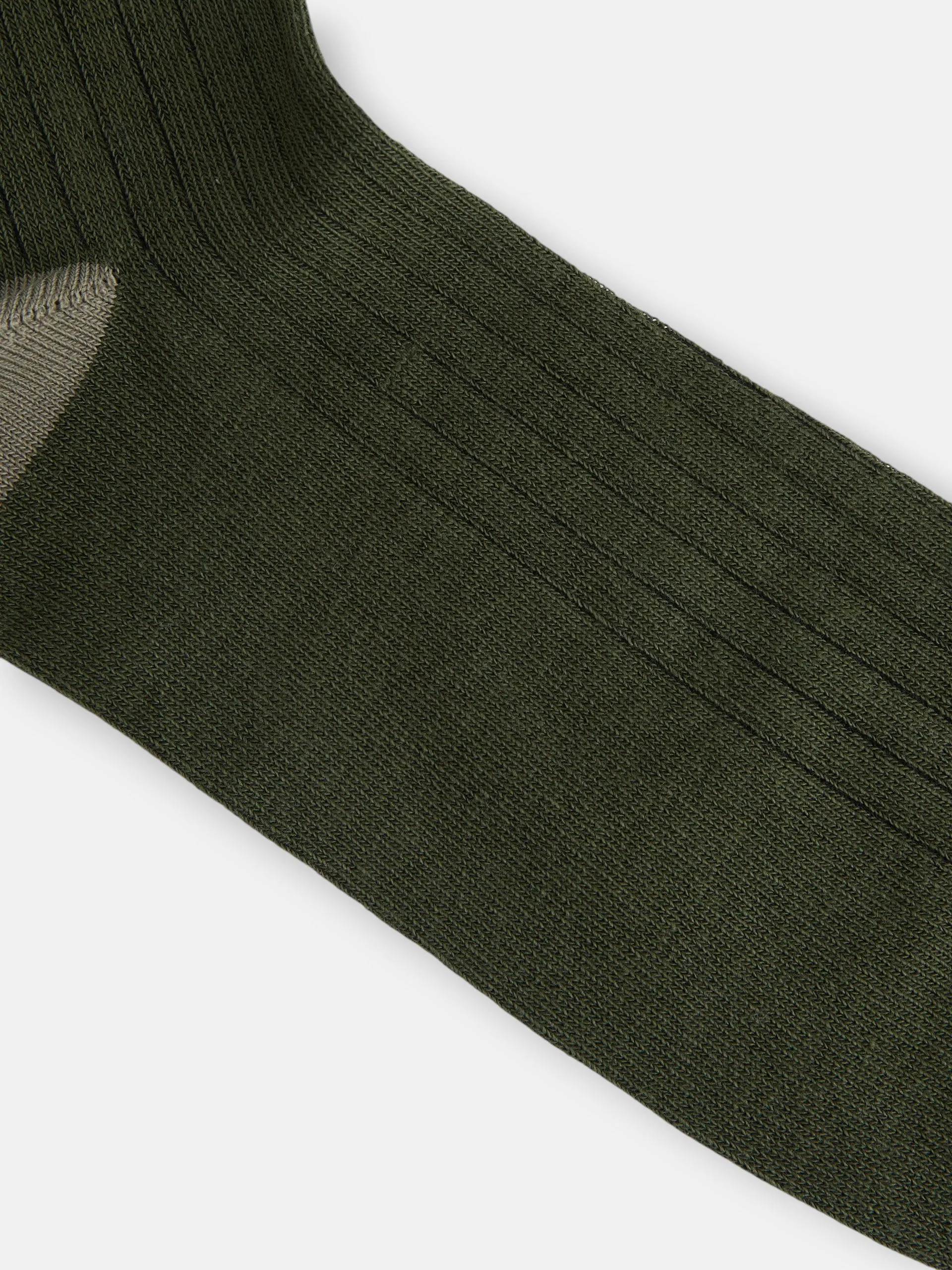 Green trim sock sold by Silbon product image thumbnail 3
