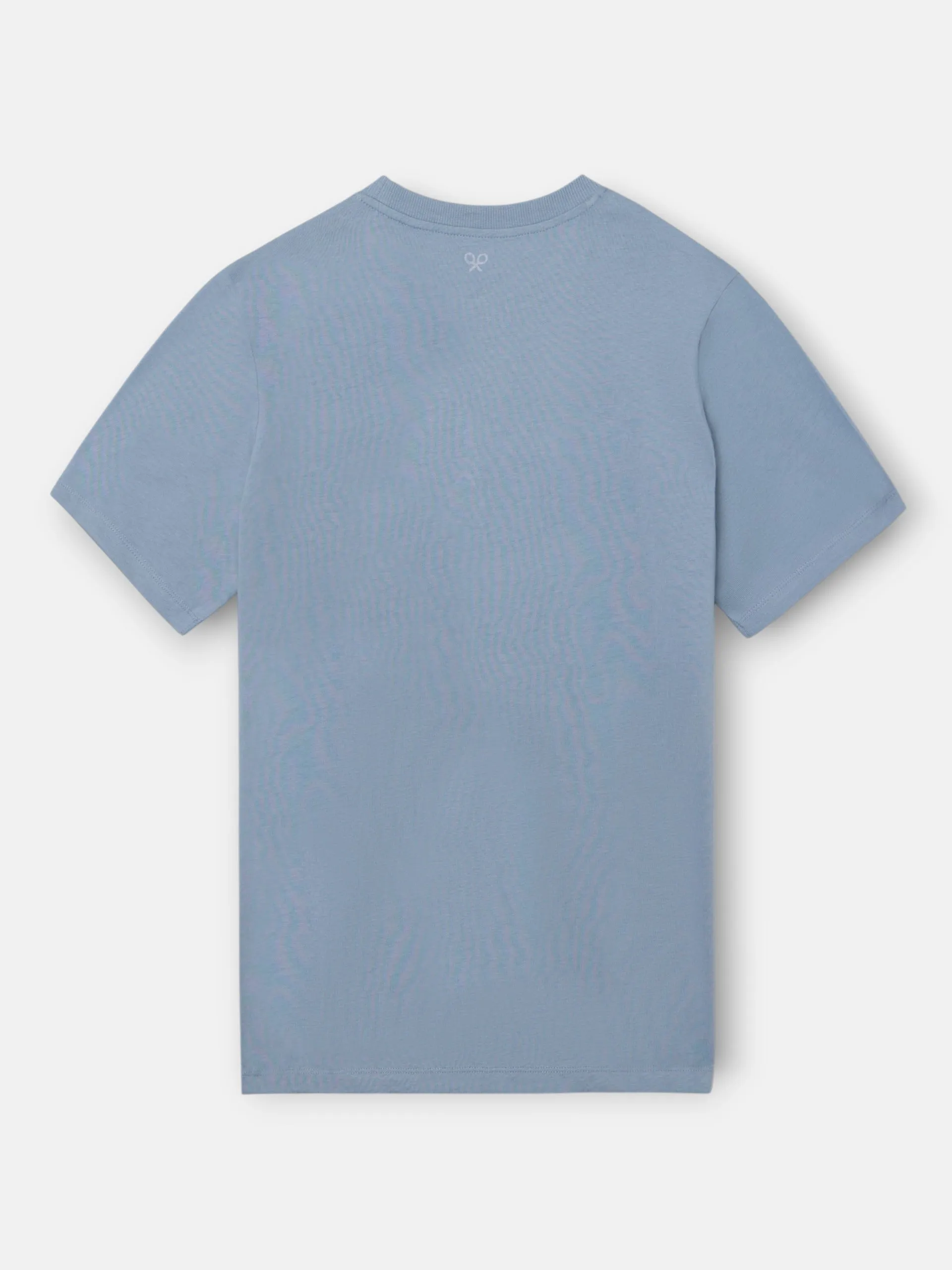 Silbon flock indigo blue t-shirt sold by Silbon product image thumbnail 3
