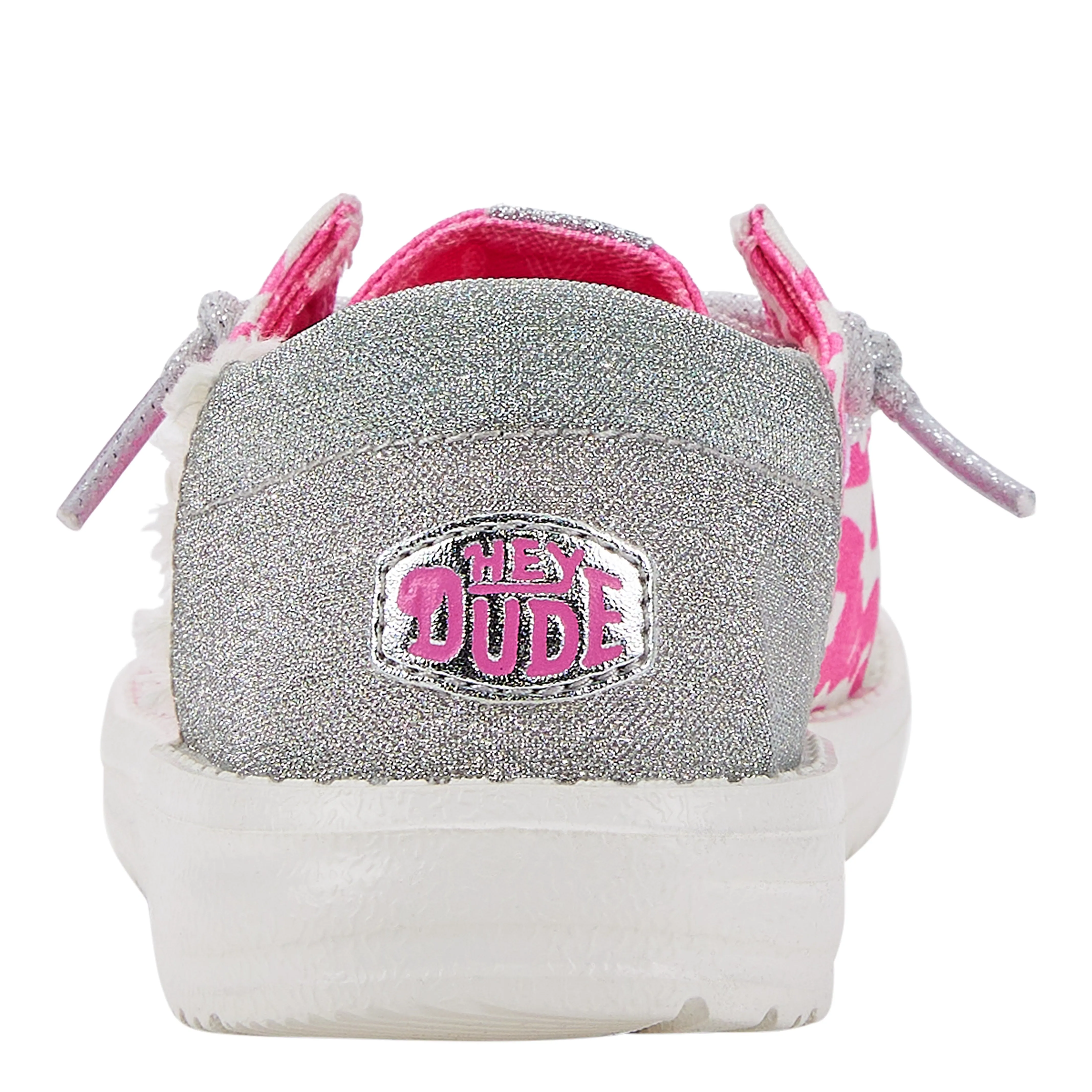 Wendy Youth Funk Cowgirl Bling - Pink/Cow Silver sold by Hey Dude product image thumbnail 5