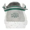 Wally Varsity Jersey - White Green sold by Hey Dude