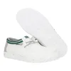 Wally Varsity Jersey - White Green sold by Hey Dude