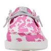 Wendy Youth Funk Cowgirl Bling - Pink/Cow Silver sold by Hey Dude