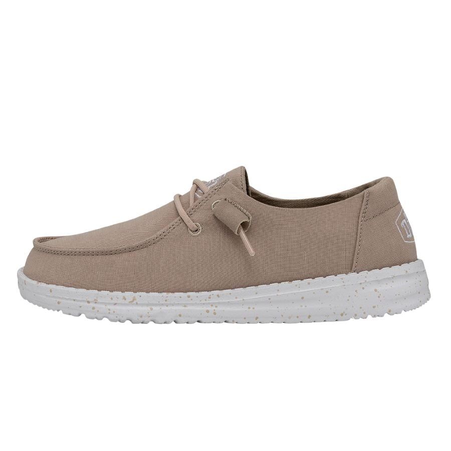 Wendy Slub Canvas - Tan sold by Hey Dude