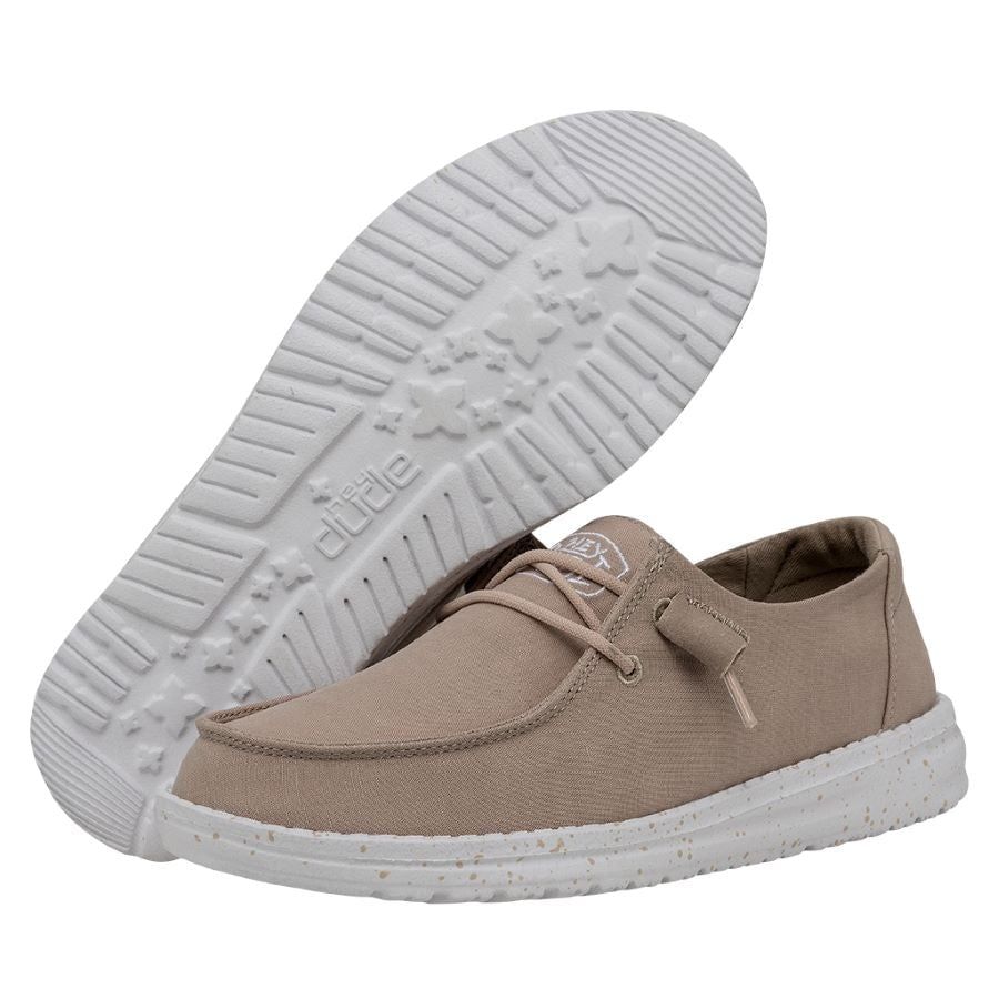 Wendy Slub Canvas - Tan sold by Hey Dude product image thumbnail 3