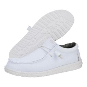 Wally Sport Mesh - White/White sold by Hey Dude