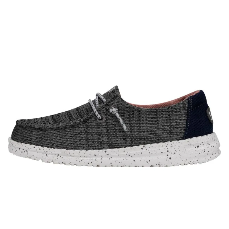Wendy Youth Sport Mesh - Navy sold by Hey Dude