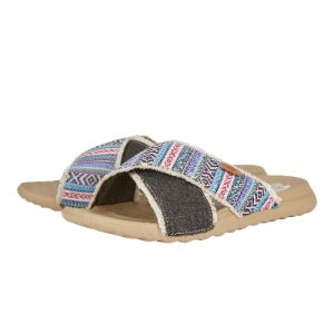 Christi Slide Festival - Blue Multi sold by Hey Dude