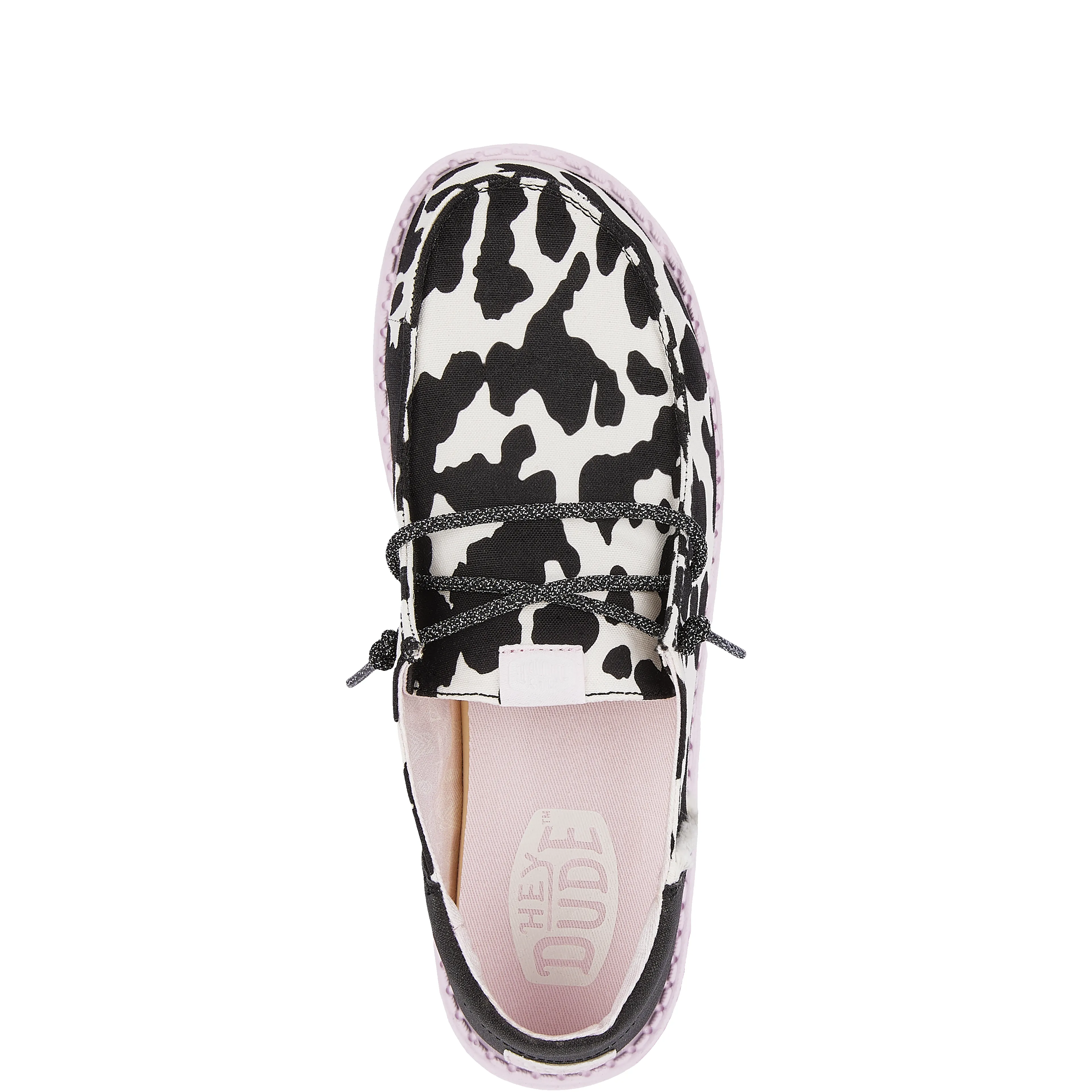 Wendy Funk Cow - Black/Pink sold by Hey Dude product image thumbnail 4