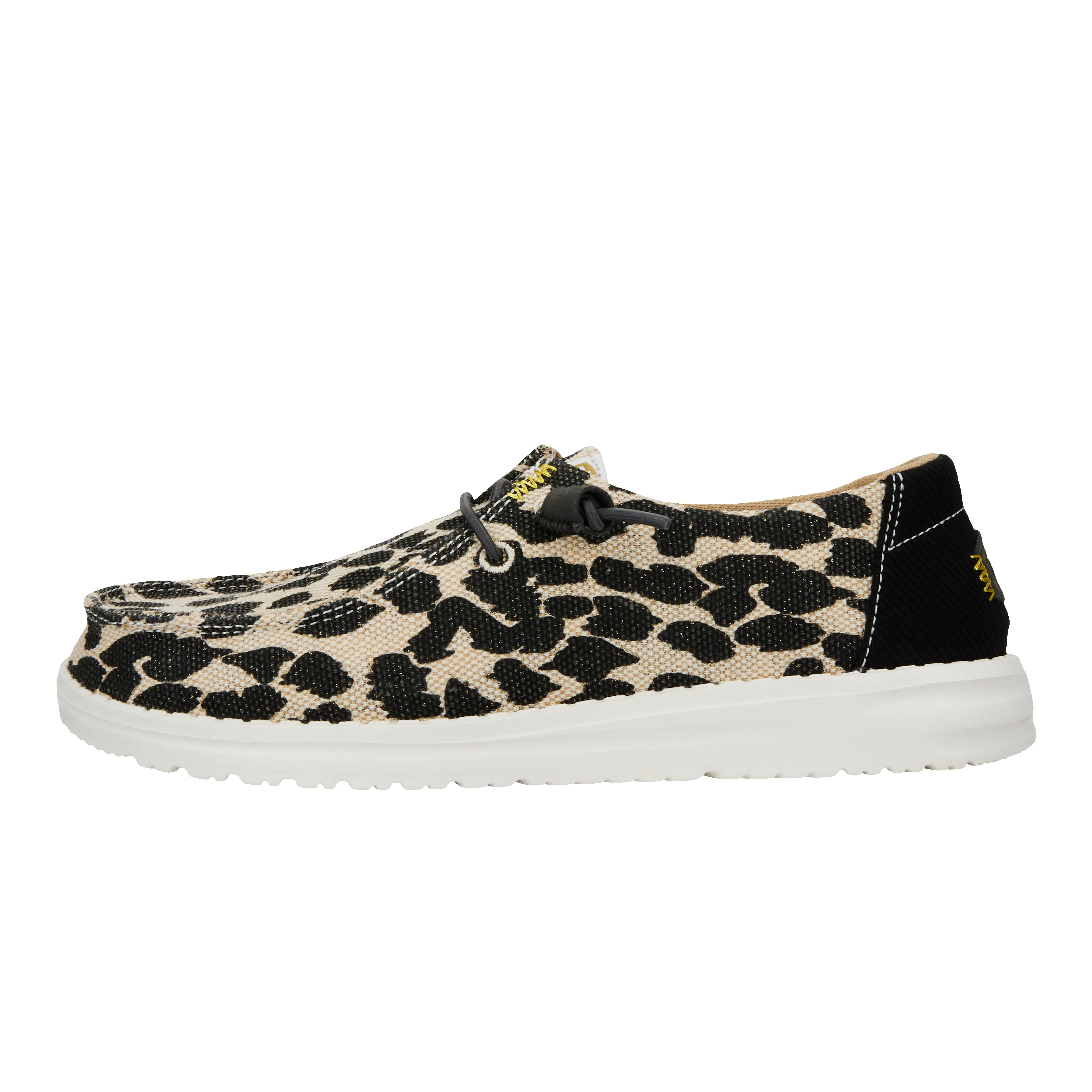 Wendy Leopard - Black/Grey sold by Hey Dude