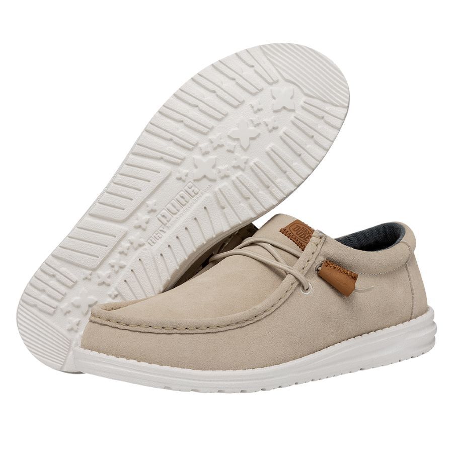 Wally Craft Suede - Off White sold by Hey Dude product image thumbnail 3