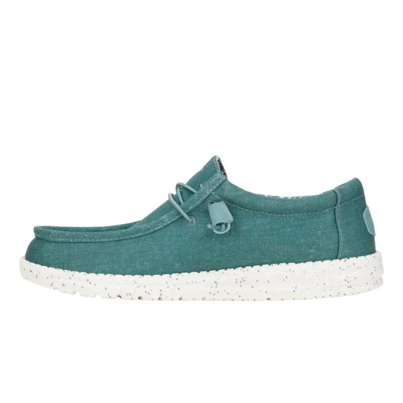 Wally Stretch Canvas  - North Atlantic sold by Hey Dude