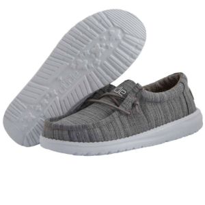 Wally Youth Linen - Stone sold by Hey Dude