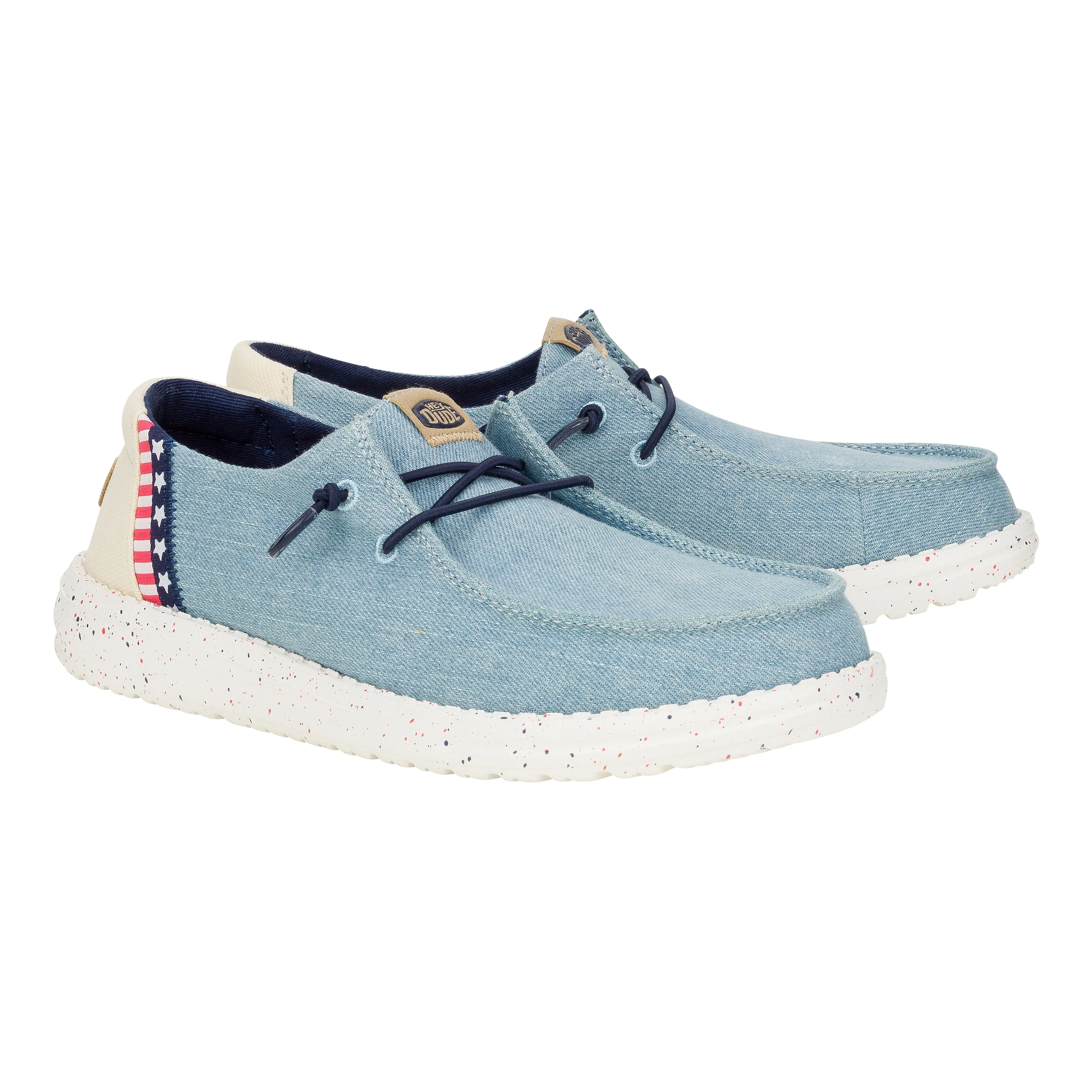 Wendy Americana Splatter - Light Denim sold by Hey Dude product image thumbnail 2