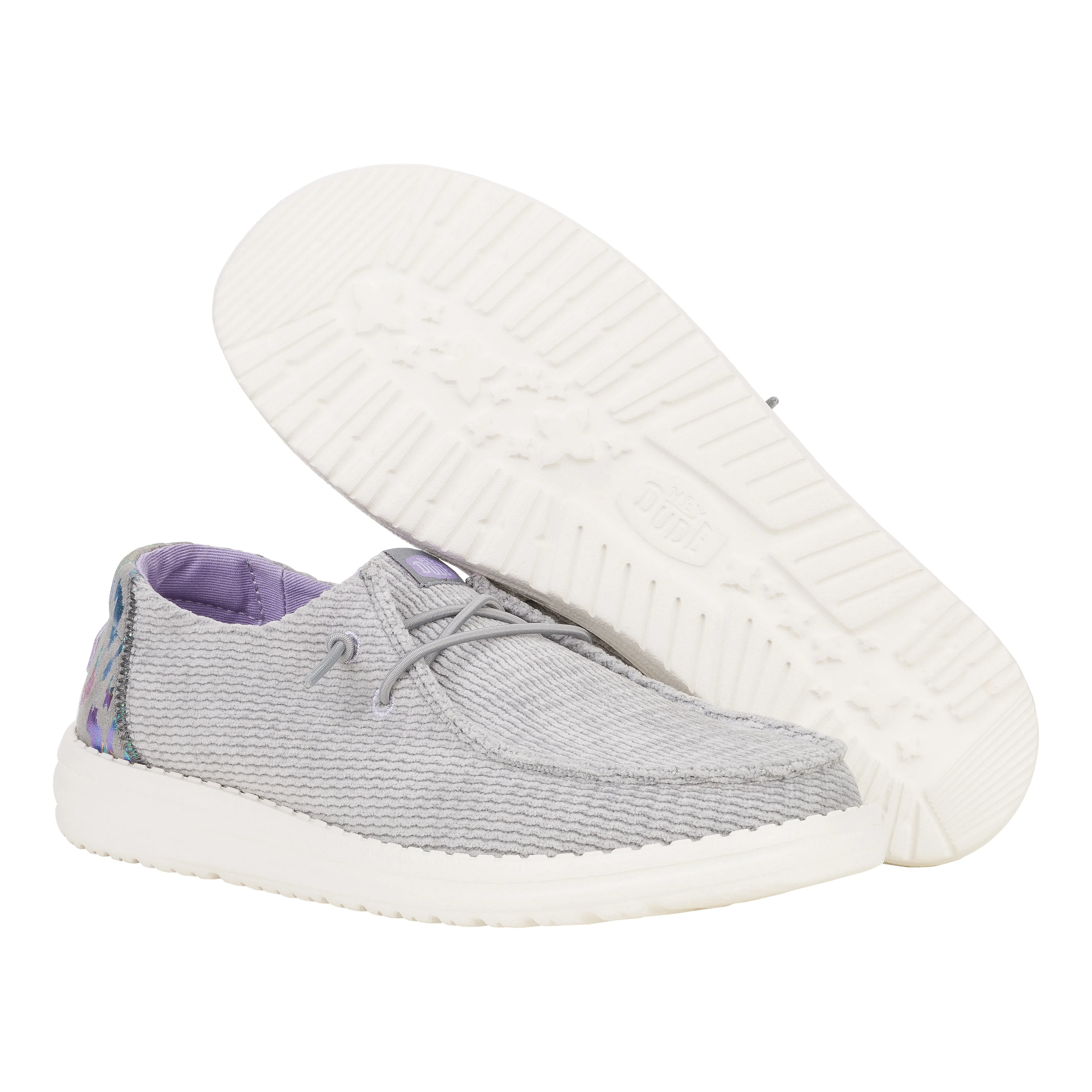 Wendy Corduroy Leo - Grey sold by Hey Dude product image thumbnail 3